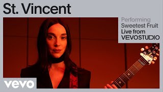 St Vincent  Sweetest Fruit Live Performance  Vevo [upl. by Assisi]