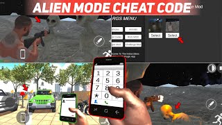 Alien Mode  Car Flag In Indian Bike Driving 3D  New Update 😍 All Cheat Code 😯 [upl. by Yrreiht705]