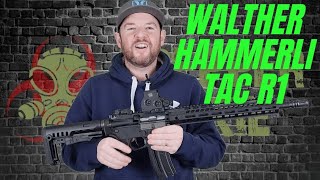 Walther Hammerli TAC R1 22C 22LR Tactical Rimfire Rifle [upl. by Kcinimod]