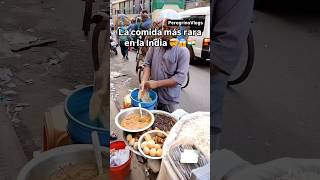 La comida callejera más extraña que encontré en la India 😱🤯🇮🇳 [upl. by Brosy67]