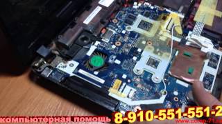 Чистка ноутбука packard bell easynote ts11 от пыли [upl. by Oirtemed616]