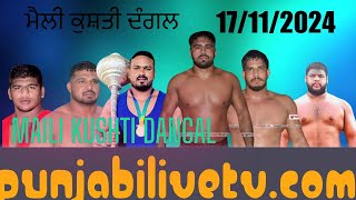 LIVE MAILI  MAHILPUR HSP KUSHTI DANGAL 17 NOV 2024 [upl. by Tteirrah]