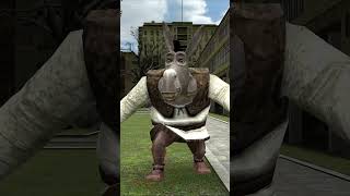 Gmod New ShrekNextbots – Peaceful Impossible Fog Munci Crazy Frog shorts short [upl. by Eerot496]