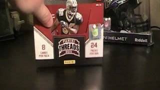 2011 Panini Threads Box Break Recap [upl. by Acirfa]