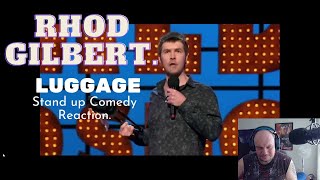 First time Reaction to Rhod Gilbert  Luggage THIS WAS SO FUNNY [upl. by Pegma462]