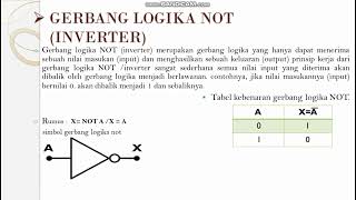 GERBANG LOGIKA SISKOM [upl. by Shaun898]