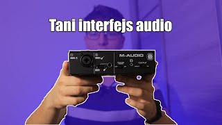 MAudio MTrack SOLO czyli interfejs Audio za 200 PLN [upl. by Drugge]