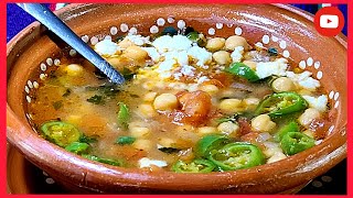 SOPA DE GARBANZO  SOPA DE GARBANZO ALA MEXICANA [upl. by Stockton]