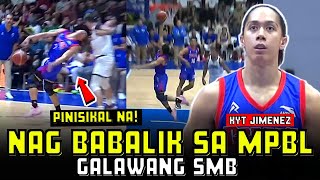 KYT JIMENEZ MAINIT ANG PAGBABALIK SA MPBL GALAWANG BEERMEN PINISIKAL NA SA LARO [upl. by Esadnac]