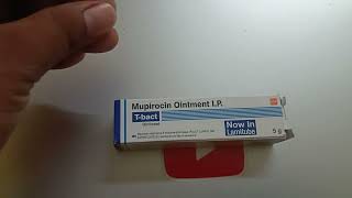 t bact ointment uses in hindi ll mupirocin ointment ip kis kaam aati hai [upl. by Yelsha565]