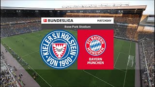 Holstein Kiel vs Bayern Munchen  Bundesliga  PES 2021  PC Gameplay  4K [upl. by Naval229]