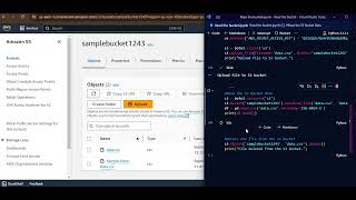 AWS Upload Read Delete the S3 bucket data [upl. by Tyrus]