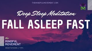 Fall Asleep Fast Deep Sleep Meditation for Insomnia  Mindful Movement [upl. by Mathi]