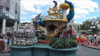 Celebrate A Dream Come True Parade Magic Kingdom Walt Disney World HD 1080p [upl. by Soule]