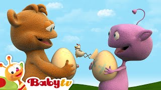 Happy Easter with the Cuddlies 😍  Toy Egg 🥚  Full Episode BabyTV [upl. by Dnomsaj]