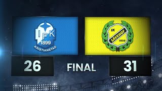 IFK Kristianstad vs IK Sävehof  Game Highlights  Semi Final G2  Mens Playoffs [upl. by Alexandra]