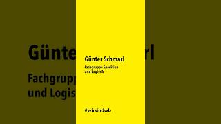 Günter Schmarl Spitzenkandidat Fachgruppe Spedition und Logistik [upl. by Elaweda996]