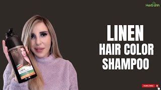 Rias Shocking Review The Truth About Herbishh Linen Hair Color Shampoo  Herbishh [upl. by Aicenod]