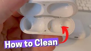 How To Clean AirPods PRO Safely  Clean AirPod PRO Case [upl. by Susej343]