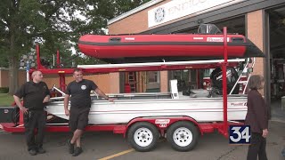 Endicott Fire Department buys two boats for water rescues [upl. by Browne141]