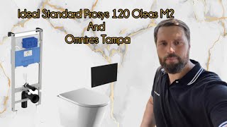 Ideal Standard Prosys 120 Oleas M2 And Omnires Tampa Unboxing and installation [upl. by Collyer651]