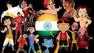 Top 10 Cartoons Made in India [upl. by Yhtrod]