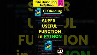 Super Useful Function in Python  Python Short Series Ep 144 python programming coding [upl. by Gerdi]