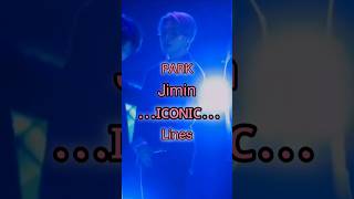 Park jimin iconic lines😘💜our jimin birthday coming💜✌️ bts jimin shortvideo shorts [upl. by Llerreg]