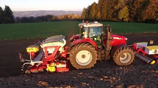 Farmerpower bei der Getreidesaat  Schweiz [upl. by Nawoj]