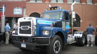 8121411 Brockway Truck Show PICTURES 100th Video [upl. by Anoyek]