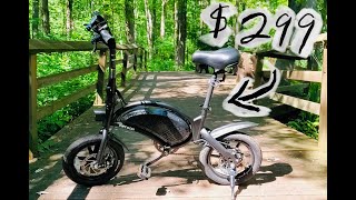 Jetson Bolt Pro 299  Folding Electric bicycle Review 2020 [upl. by Adnav]