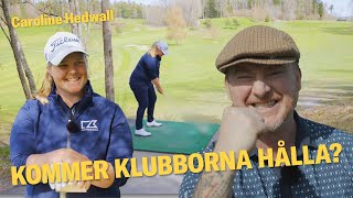 Golfproffs med hemmabyggda klubbor vs amatör [upl. by Follansbee]