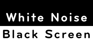 White Noise Black Screen  Sleep Study Focus  10 Hours [upl. by Mlohsihc]