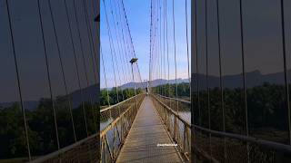 Honnavar hanging bridge Honnavara Samsi [upl. by Eidissac233]