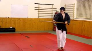 Kata SAKUGAWA NO KON  Matayoshi Kobudo [upl. by Essilrahc]