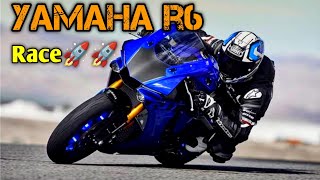 YAMAHA R6 VS CBR 600 RRRACE  CBR 600 RR  2024  Yamaha R6  Zx4rr [upl. by Ahsinrac327]