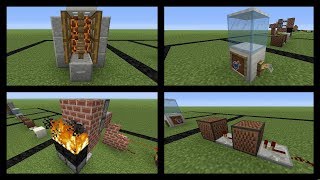 4 MINECRAFT  DESIGNS  EINRICHTUNGEN  BAUIDEEN  DEKORATIONEN [upl. by Kit]