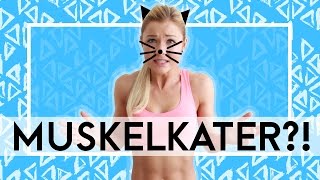 Muskelkater  gut oder schlecht  Ursache und Tipps  Sophia Thiel [upl. by Metsky840]