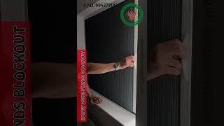 HoneyComb Blinds  Blockout Blinds  Window Blinds Chennai  Coimbatore India I blinds Shorts [upl. by Garik416]