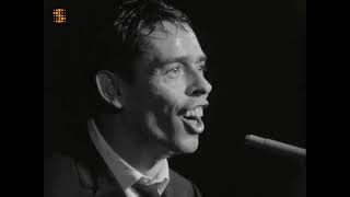 Jacques Brel live in concert 1965 [upl. by Atikehs854]