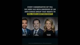 Dr Lewis and the Conservative Party of Canada  Abortion [upl. by Namolos]