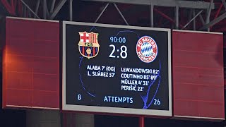 82 What a night Highlights FC Barcelona  FC Bayern [upl. by Malkin625]