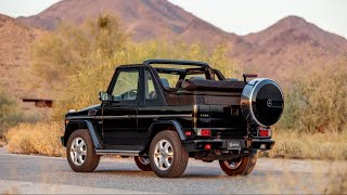 2005 Mercedes G500 Cabriolet Top Operation [upl. by Annoyik]