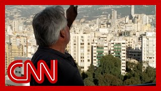 See the moment Israeli jets fly over Beirut while CNN reporter is on air [upl. by Colis]