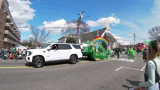 Patchogue St Patricks Day Parade Pt 3 Floats 03172024 [upl. by Noyek438]