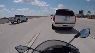 Close call almost motorcycle crash [upl. by Nisotawulo]