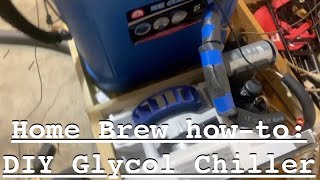 Home Brew Howto How to build a DIY Glycol Chiller for home brewing [upl. by Karie]