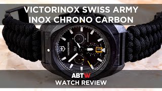 Victorinox Swiss Army INOX INOX Chrono Carbon Watch Review [upl. by Clercq]