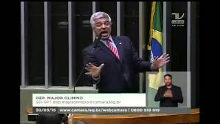 Major Olimpio detona o governo e sai briga na comissão do impeachment [upl. by Retsub]