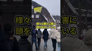 白川郷での観光公害の被害がヤバすぎた [upl. by Godbeare857]